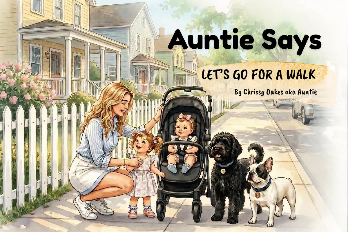 Cover of Auntie Says: Let's Go for a Walk