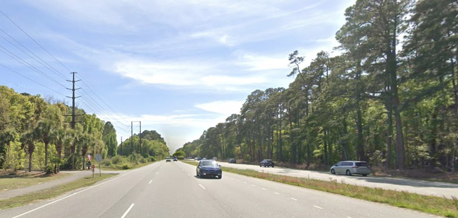US Highway 17 at Murrells Inlet.